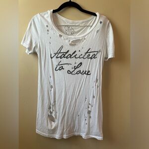 Chaser brand size small distressed tee